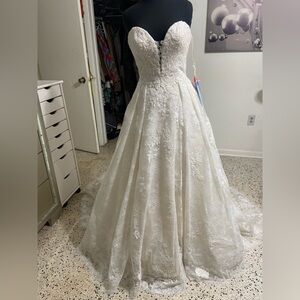 Strapless Ballgown size 8